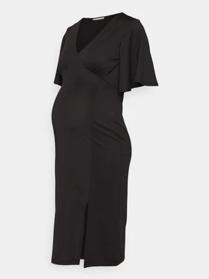 Sukienka z dżerseju Anna Field MAMA By Zalando czarny