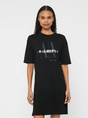 Sukienka z dżerseju Armani Exchange