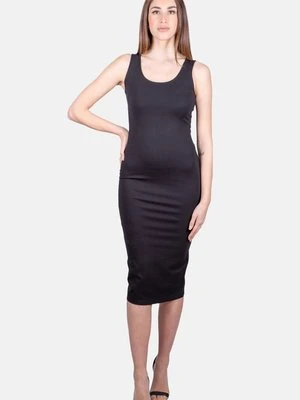Sukienka z dżerseju Armani Exchange czarny