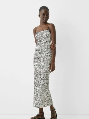 Sukienka z dżerseju Bershka