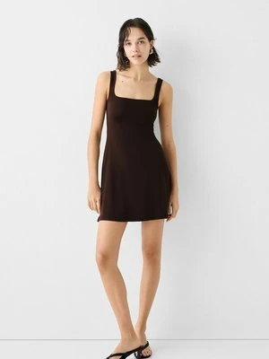 Sukienka z dżerseju Bershka