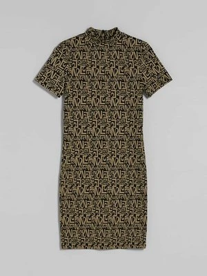 Sukienka z dżerseju Bershka