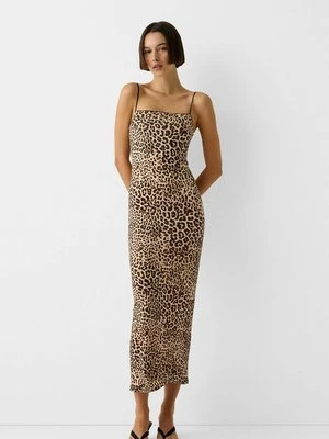 Sukienka z dżerseju Bershka