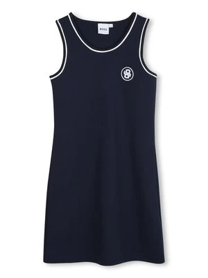 Sukienka z dżerseju BOSS Kidswear