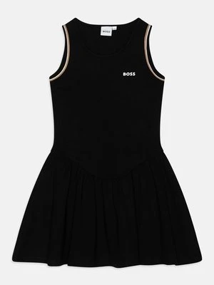 Sukienka z dżerseju BOSS Kidswear