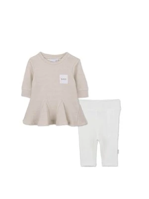 Sukienka z dżerseju BOSS Kidswear