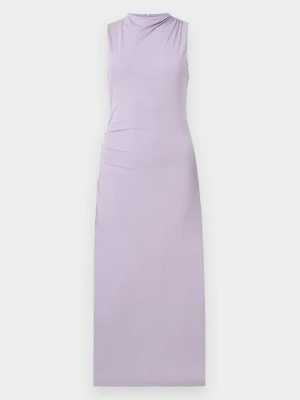 Sukienka z dżerseju Boss mauve