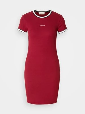 Sukienka z dżerseju Calvin Klein Jeans