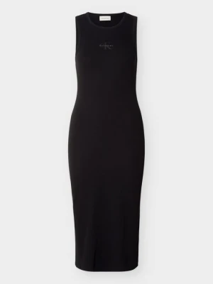 Sukienka z dżerseju Calvin Klein Jeans czarny