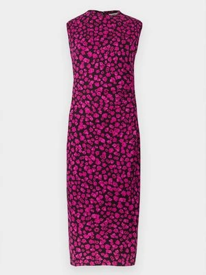 Sukienka z dżerseju Diane Von Furstenberg fioletowy