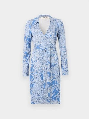 Sukienka z dżerseju Diane Von Furstenberg niebieski