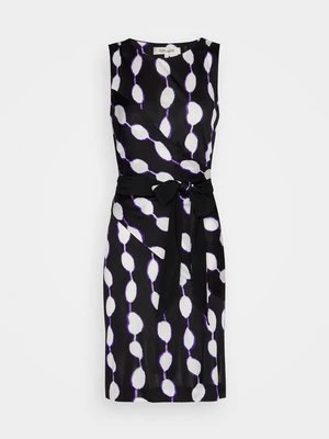 Sukienka z dżerseju Diane Von Furstenberg czarny
