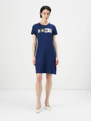 Sukienka z dżerseju DKNY