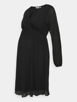 Sukienka z dżerseju Dorothy Perkins czarny