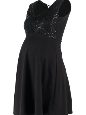 Sukienka z dżerseju Dorothy Perkins czarny