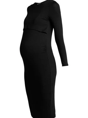 Sukienka z dżerseju Dorothy Perkins czarny