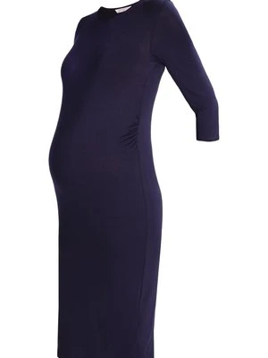 Sukienka z dżerseju Dorothy Perkins granatowy