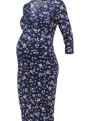 Sukienka z dżerseju Dorothy Perkins granatowy