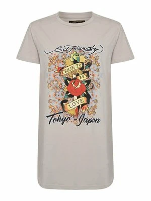 Sukienka z dżerseju Ed Hardy