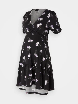 Sukienka z dżerseju Even&Odd Maternity By Zalando czarny