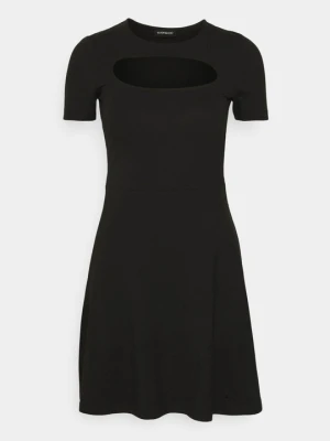 Sukienka z dżerseju Even&Odd Petite By Zalando czarny