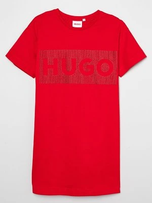 Sukienka z dżerseju HUGO Kids