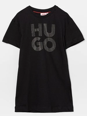 Sukienka z dżerseju HUGO Kids