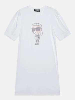 Sukienka z dżerseju KARL LAGERFELD KIDS