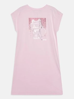 Sukienka z dżerseju KARL LAGERFELD KIDS