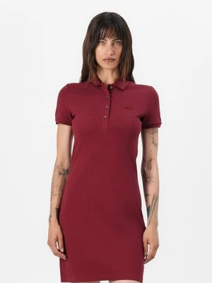 Sukienka z dżerseju Lacoste