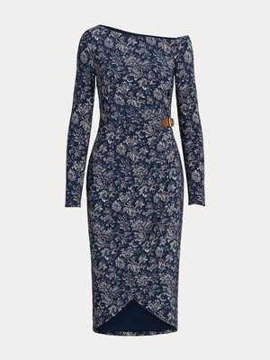Sukienka z dżerseju Lauren Ralph Lauren
