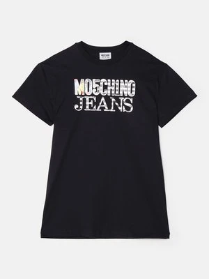 Sukienka z dżerseju MOSCHINO JEANS