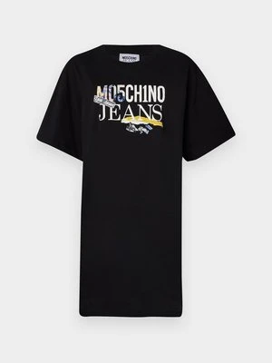 Sukienka z dżerseju MOSCHINO JEANS