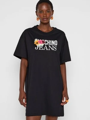Sukienka z dżerseju MOSCHINO JEANS