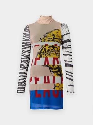 Sukienka z dżerseju MOSCHINO JEANS