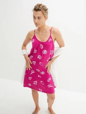 Sukienka z dżerseju na ramiączkach bonprix