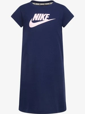 Sukienka z dżerseju Nike granatowy