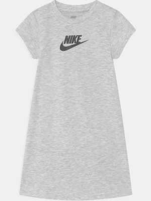 Sukienka z dżerseju Nike jasnoszary melanż