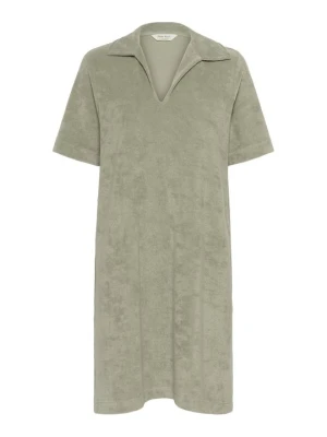 Sukienka z dżerseju Part Two khaki