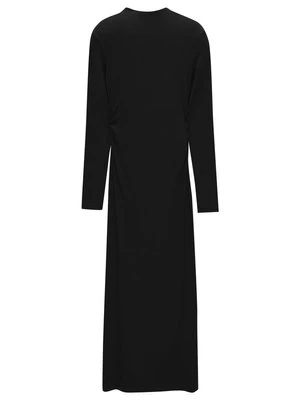 Sukienka z dżerseju PULL&BEAR czarny