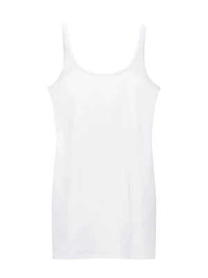 Sukienka z dżerseju PULL&BEAR biały