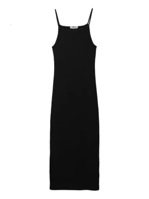 Sukienka z dżerseju PULL&BEAR czarny