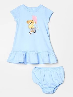 Sukienka z dżerseju Ralph Lauren