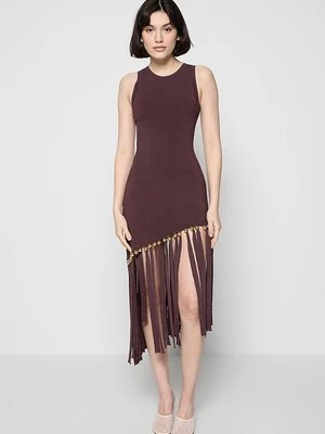 Sukienka z dżerseju sandro