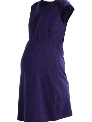 Sukienka z dżerseju Spring Maternity granatowy