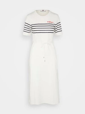 Sukienka z dżerseju Tommy Hilfiger biały
