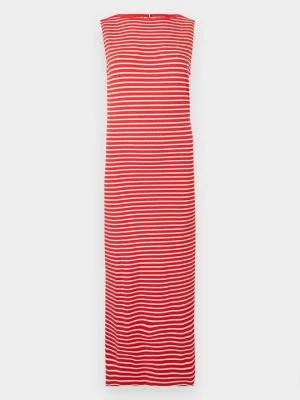 Sukienka z dżerseju Tommy Hilfiger czerwony