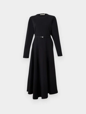 Sukienka z dżerseju Tory Burch czarny