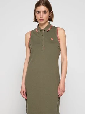 Sukienka z dżerseju U.S. Polo Assn.