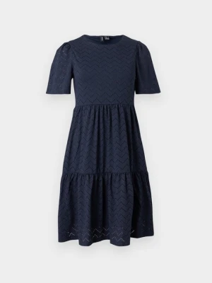 Sukienka z dżerseju Vero Moda granatowy